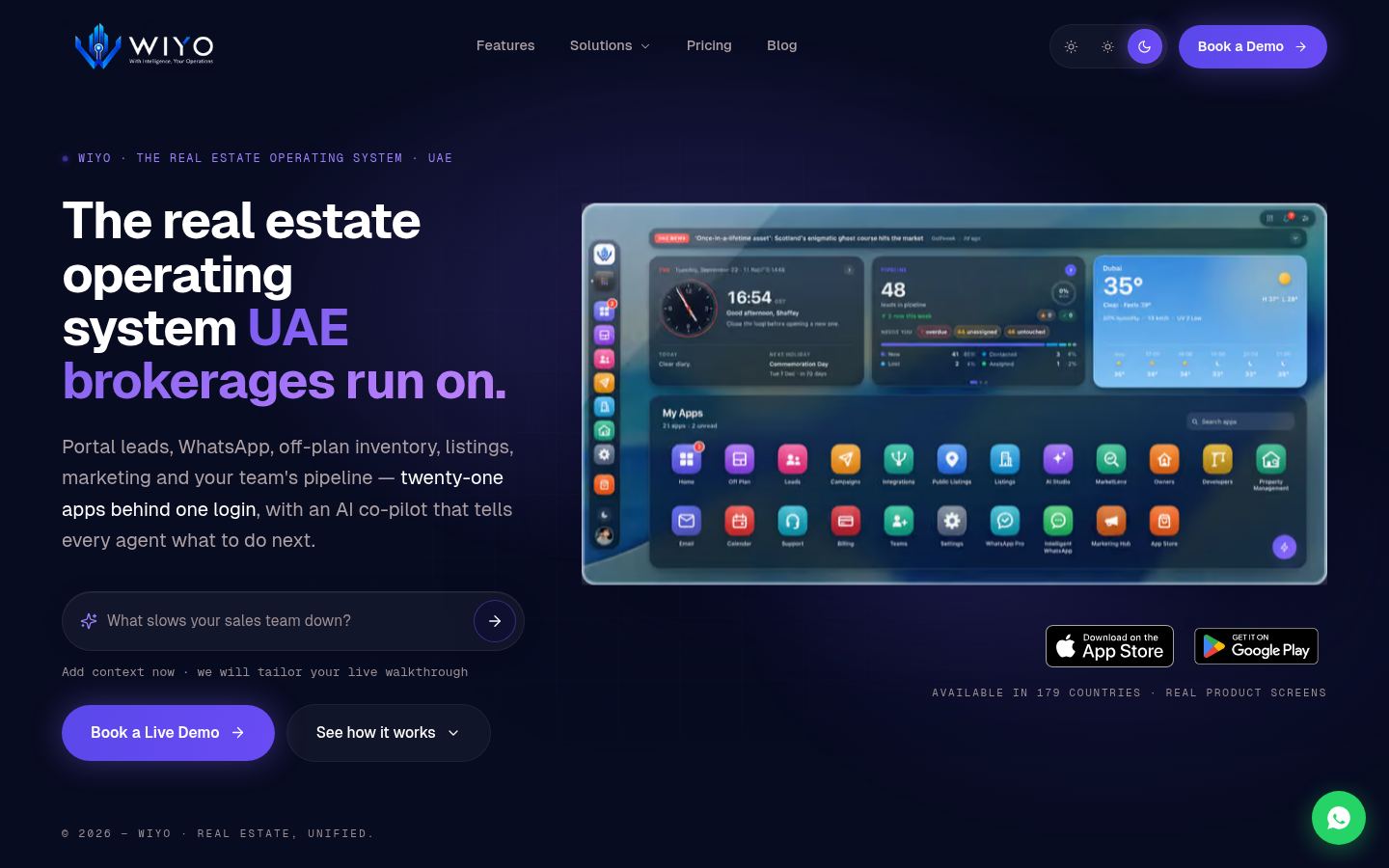 WIYO &middot; HOMEPAGE_SCREENSHOT