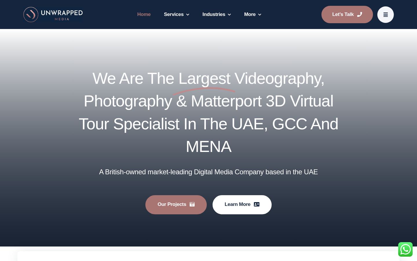 Unwrapped Media &middot; HOMEPAGE_SCREENSHOT