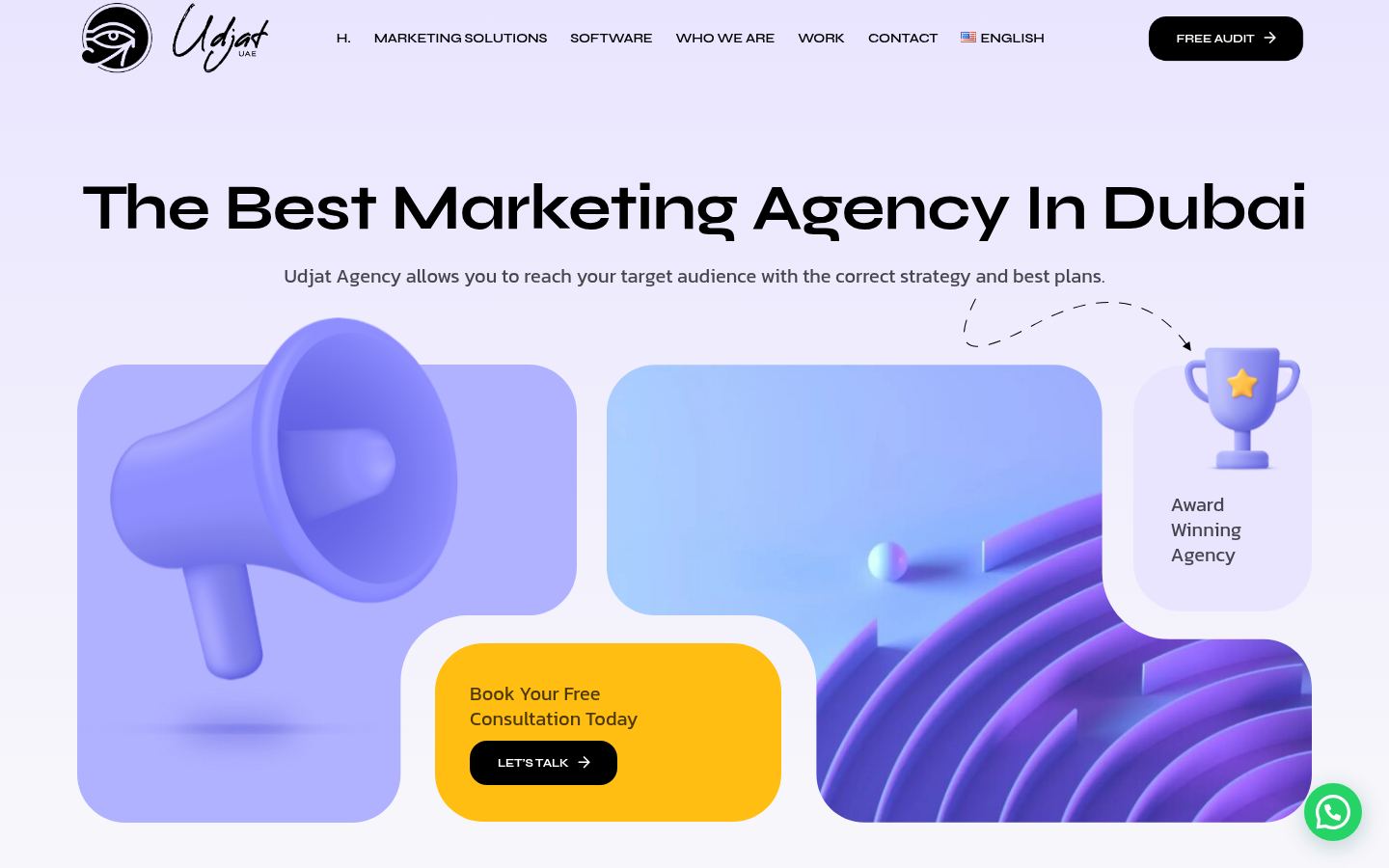 Udjat Agency &middot; HOMEPAGE_SCREENSHOT