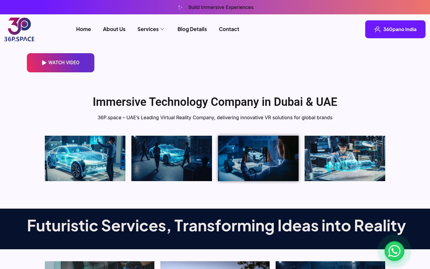 36P Space &middot; HOMEPAGE_SCREENSHOT