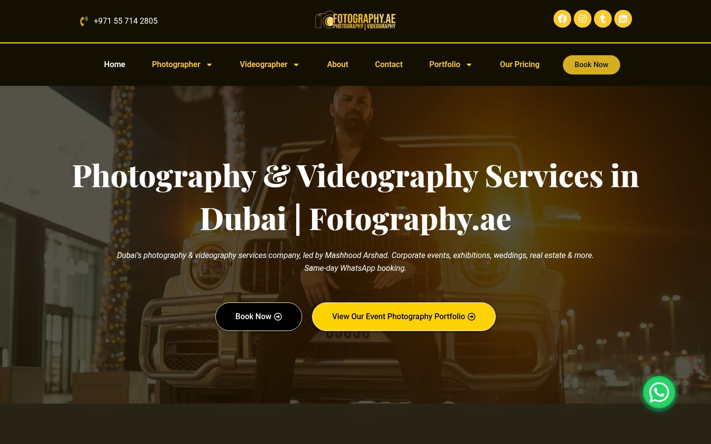 Fotography &middot; HOMEPAGE_SCREENSHOT