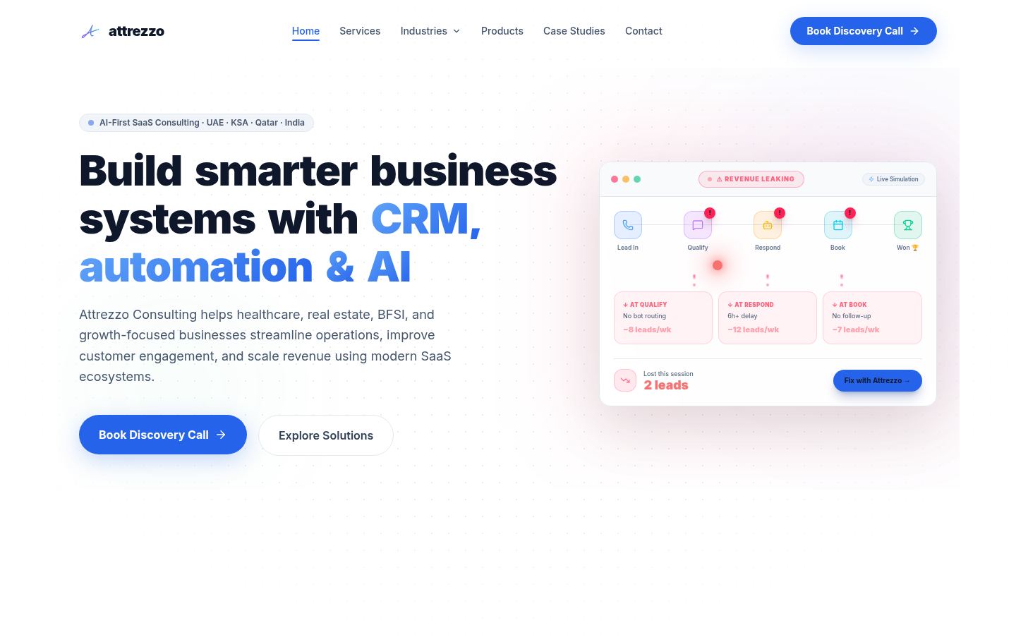 Attrezzo Consulting &middot; HOMEPAGE_SCREENSHOT