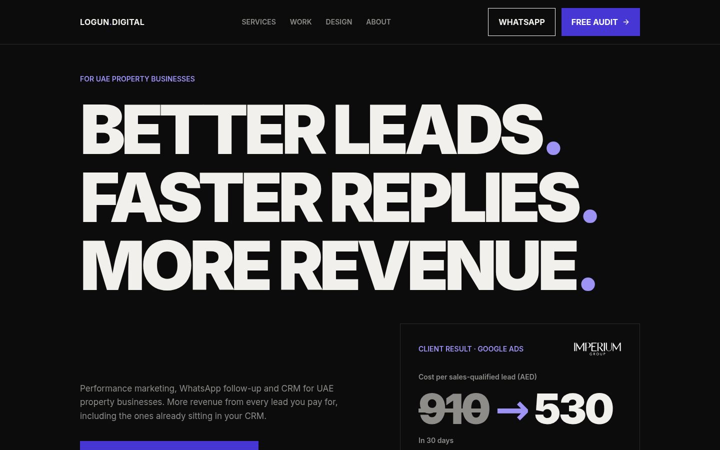 Logun Digital &middot; HOMEPAGE_SCREENSHOT